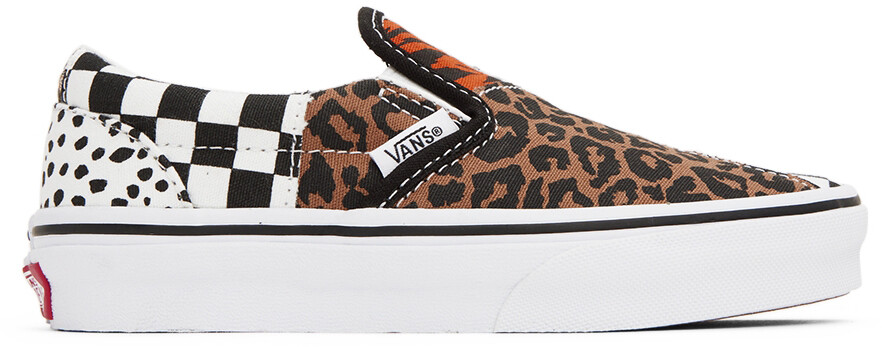 

Детские разноцветные классические слипоны для маленьких детей Vans