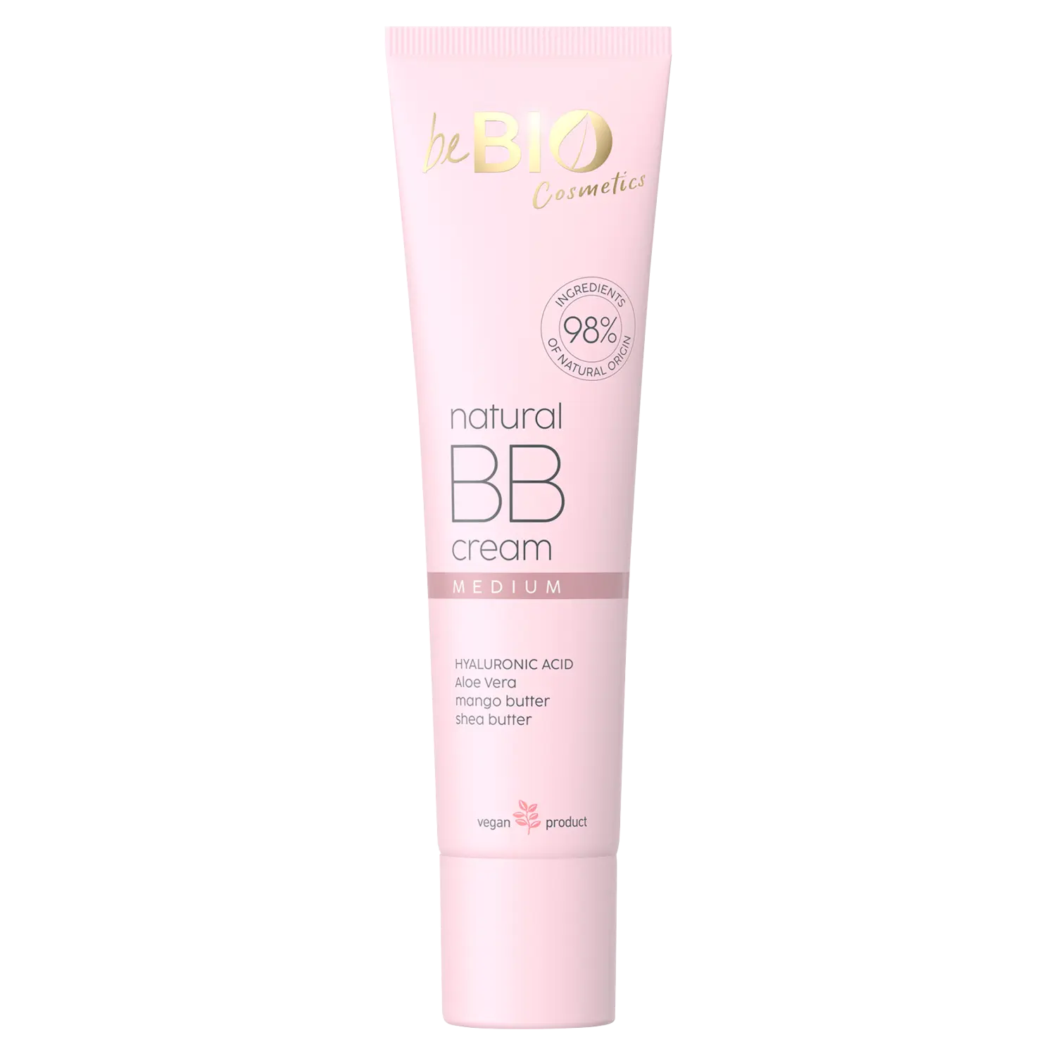 

beBIO bb крем с гиалуроновой кислотой для лица средний, 30 мл
