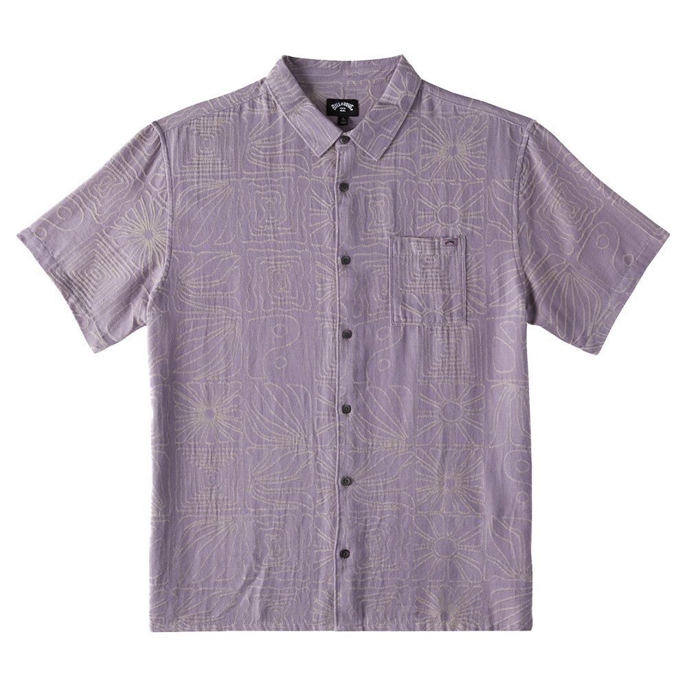 Рубашка с коротким рукавом Billabong Sundays, фиолетовый