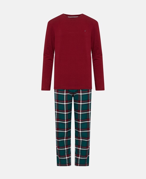 

Пижама Tommy Hilfiger, темно-зеленый
