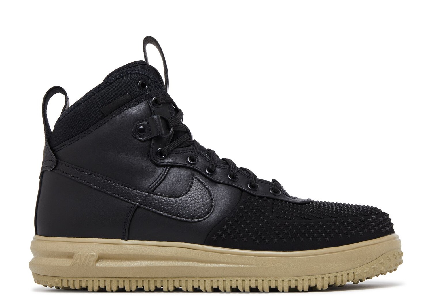 

Кроссовки Nike Lunar Force 1 Duckboot 'Black Neutral Olive', черный