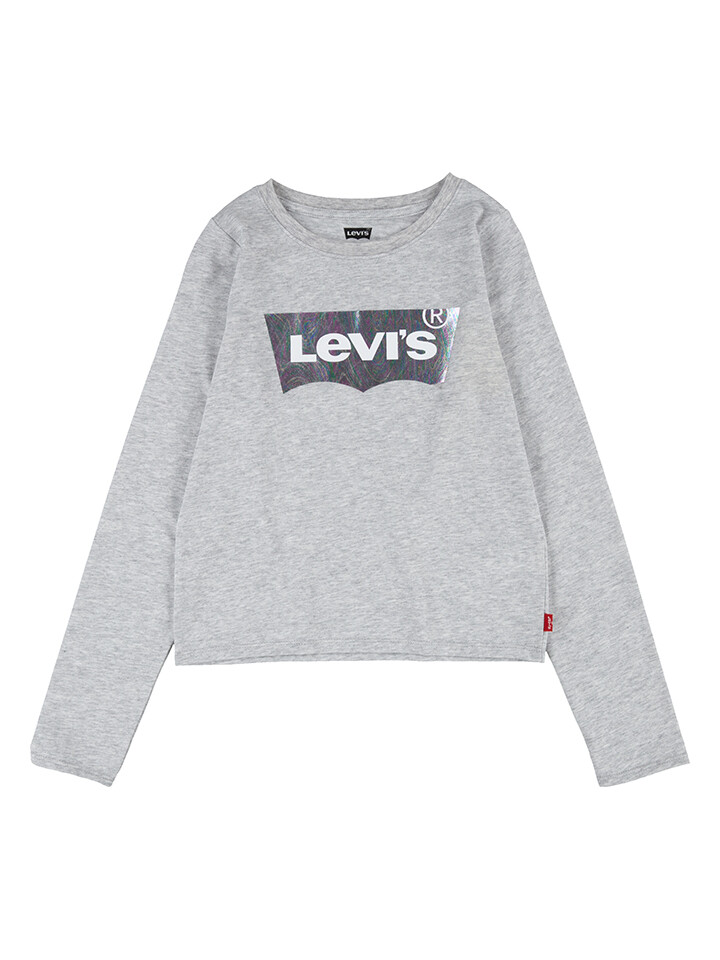 

Лонгслив Levi's Kids, серый