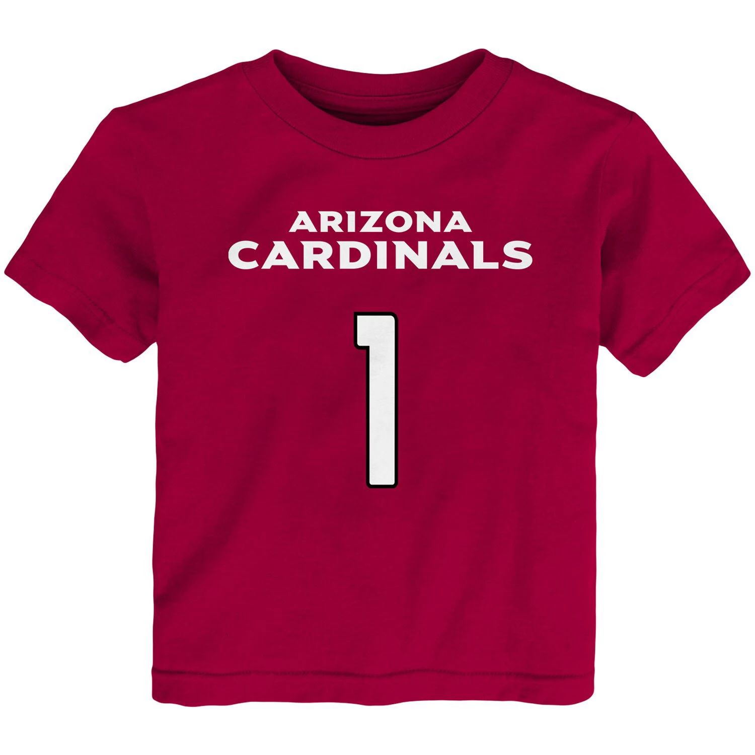 

Футболка с именем и номером игрока Kyler Murray Cardinal Arizona Cardinals Mainliner для малышей Outerstuff