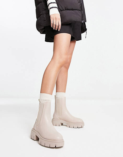 

Ботильоны Schuh Amaya цвета экрю.