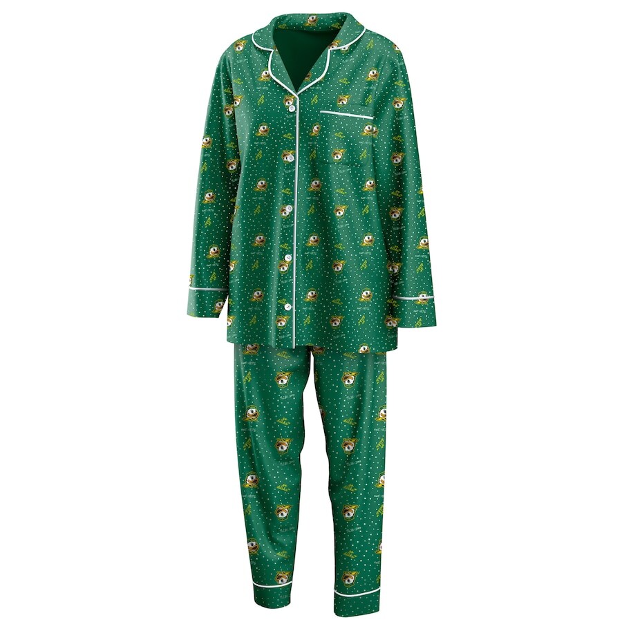 

Пижамный комплект WEAR by Erin Andrews Oregon Ducks, зеленый
