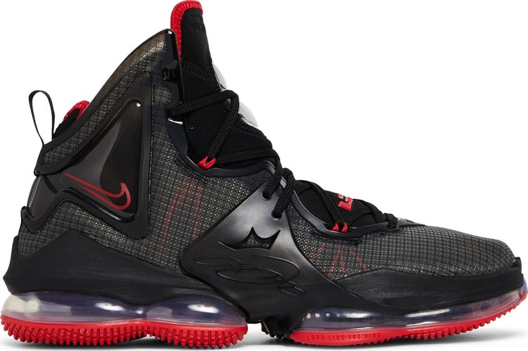 Кроссовки Nike LeBron 19 'Bred', черный - фото