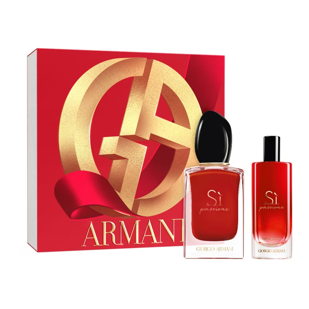 Подарочный набор Giorgio Armani Sì Passione Eau de Parfum цена и фото