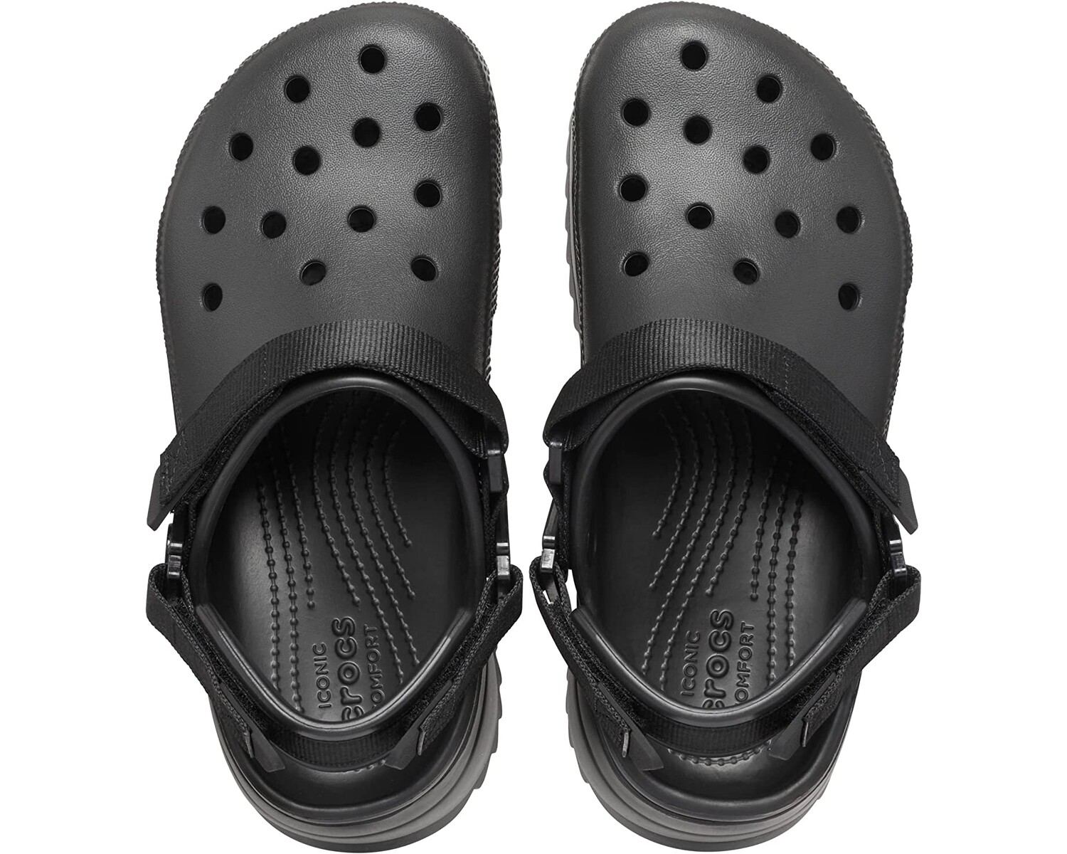 

Сабо Classic Hiker Clog Crocs, черный