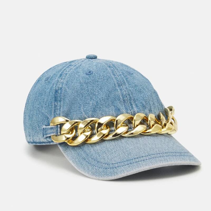 

Бейсболка Michael Kors Chain Baseball, голубой