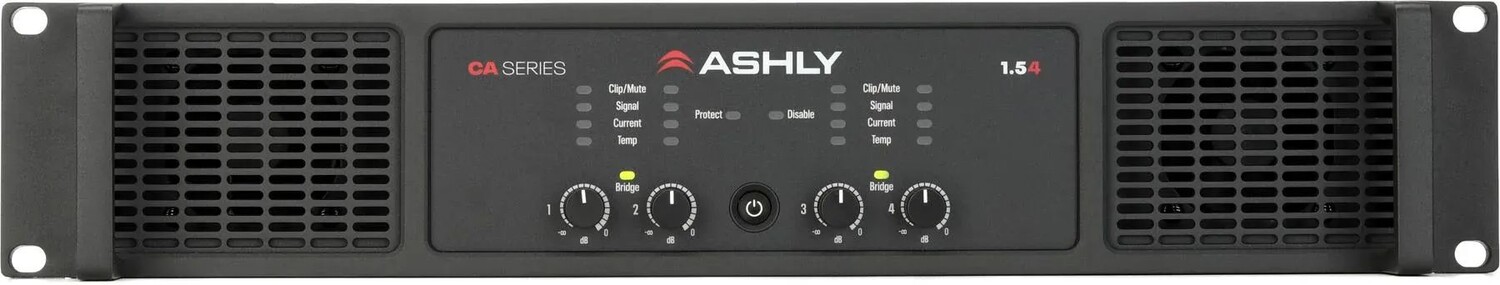

Новый 4-канальный усилитель мощности Ashly CA1.54 мощностью 1500 Вт