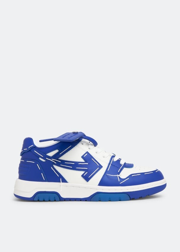 

Кроссовки OFF-WHITE OOO 'Low Sartorial Stitching' sneakers, синий