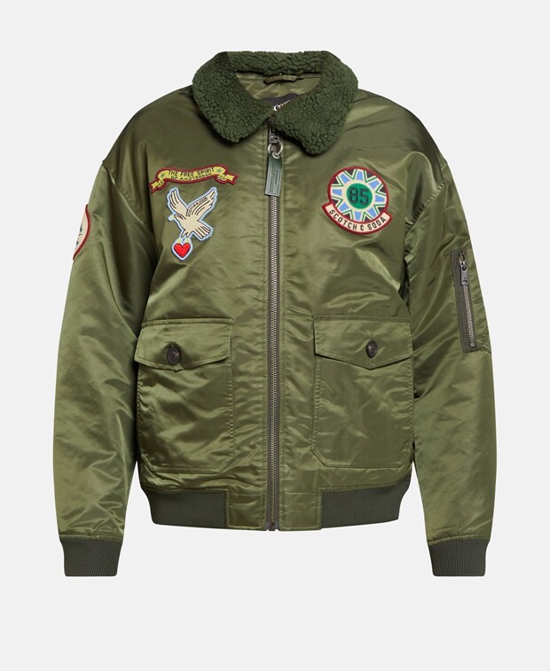 

Блузон Scotch & Soda, хаки