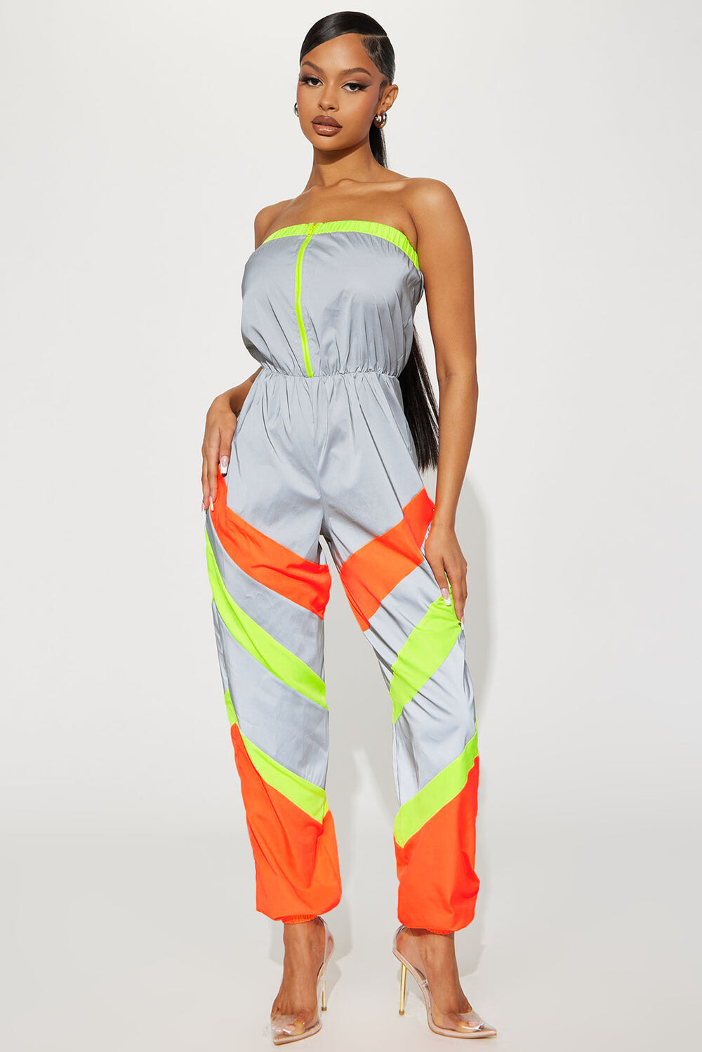 

Комбинезон Fashion Nova NJ7075N, серый