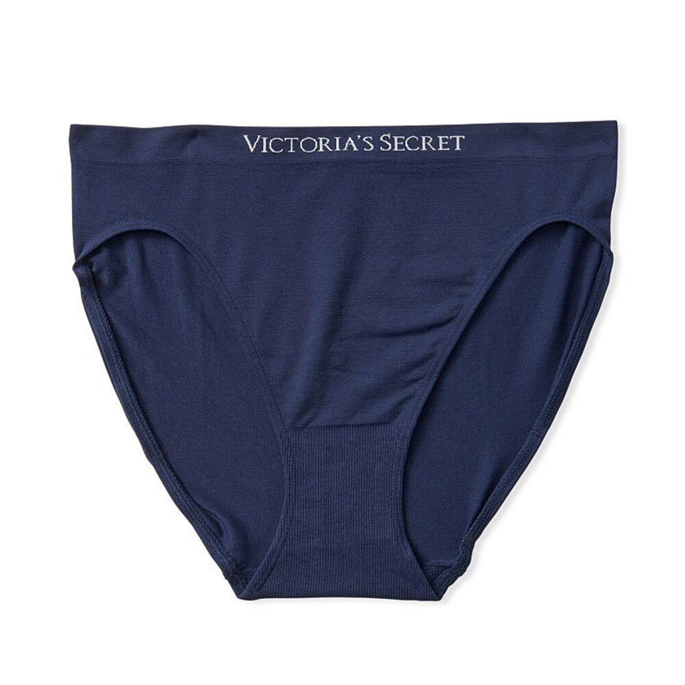 

Трусы Victoria's Secret Seamless Dot Brief, тёмно-синий