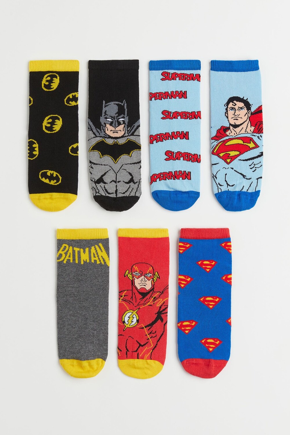 

7 пар носков H&M Superman, синий