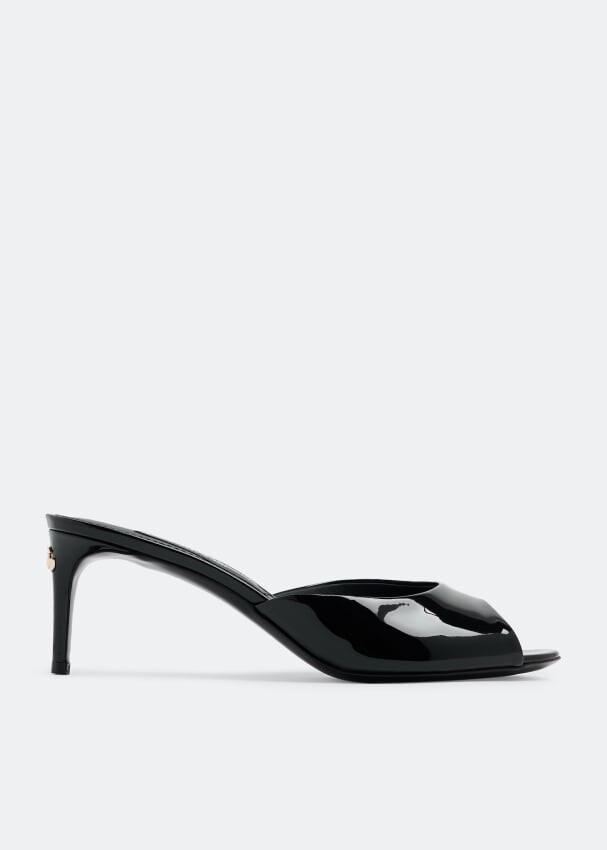 

Мюли DOLCE&GABBANA Patent leather mules, черный