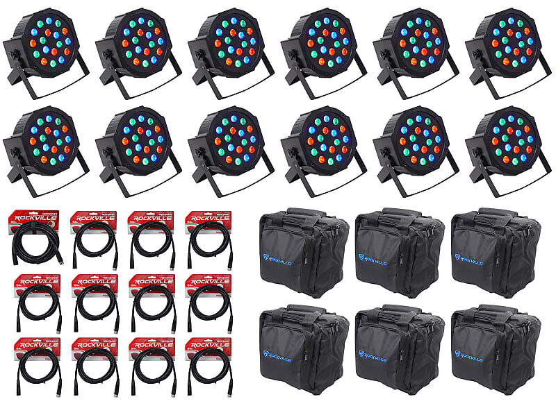 

Аккумулятор Rockville RockPAR50 LED RGB Par Can DJ