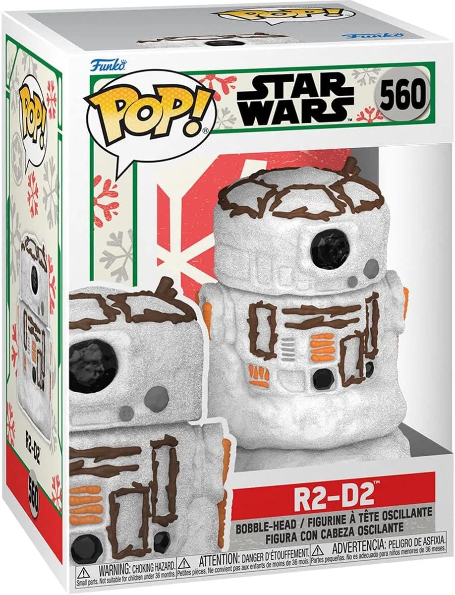 Фигурка Funko POP! Star Wars: Holiday - Snowman R2-D2 фигурка funko pop star wars holiday – r2 d2 snowman bobble head 9 5 см