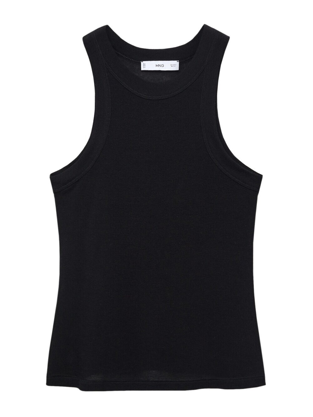 

Топ MANGO NOIR, черный