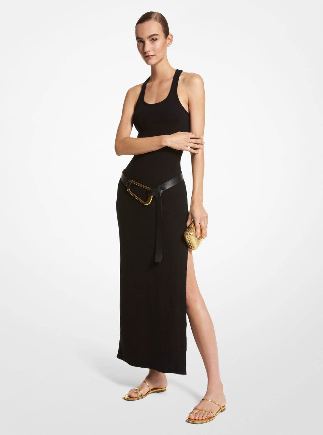 

Платье Michael Kors Cashmere Tank, черный