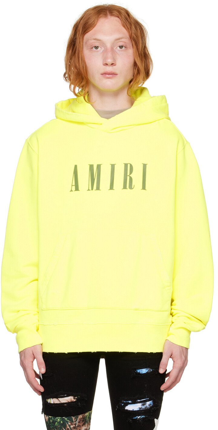 

Зеленый худи из хлопка AMIRI