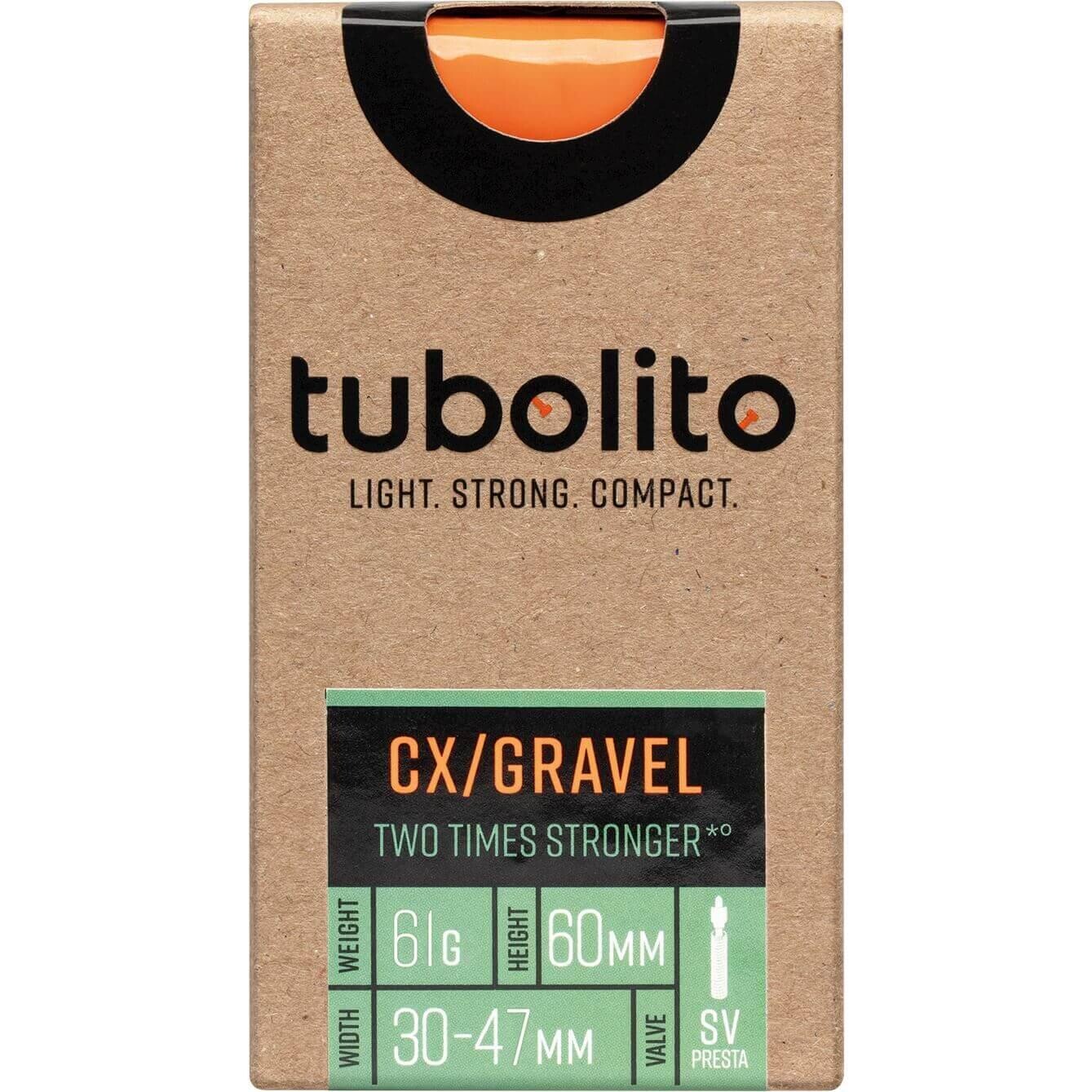 

Труба Tubolito Tubo - CX Gravel All - SV60mm 28 дюймов, апельсин