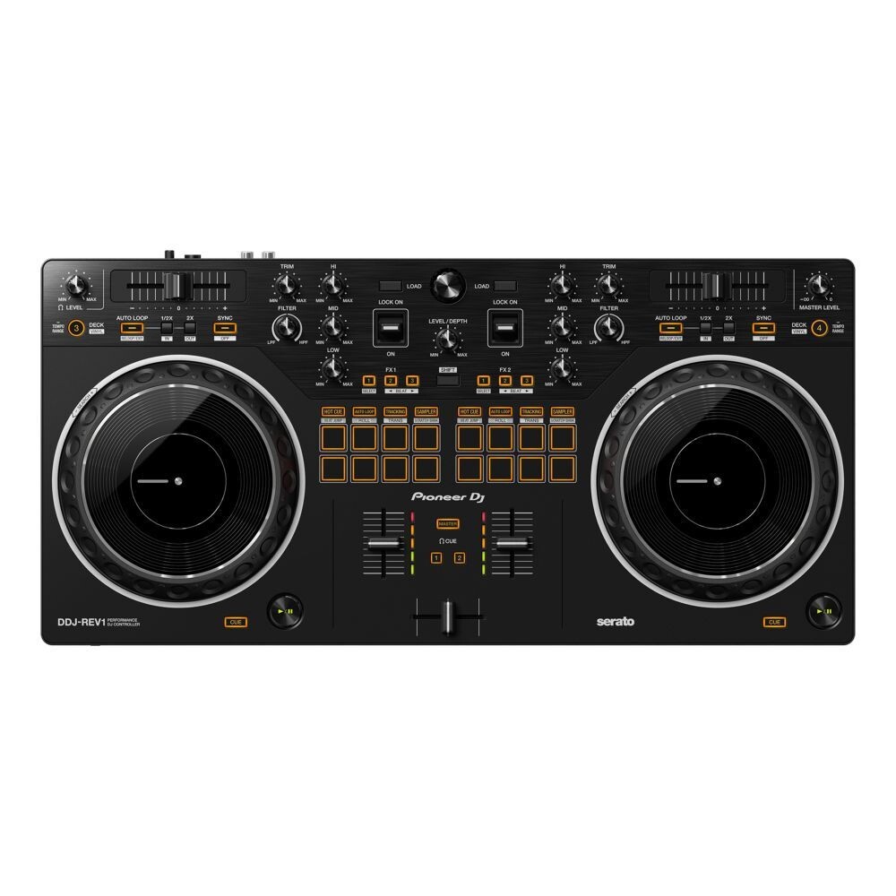 

Контроллер Pioneer DJ DDJ-REV1 2-канальный для Serato DJ Lite, черный