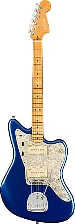 

Fender American Ultra Jazzmaster Maple Neck Cobra Blue с футляром 0118052 795