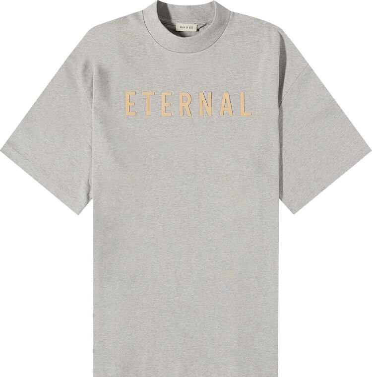 

Футболка Fear of God Eternal Short-Sleeve T-Shirt Warm Heather Grey, серый