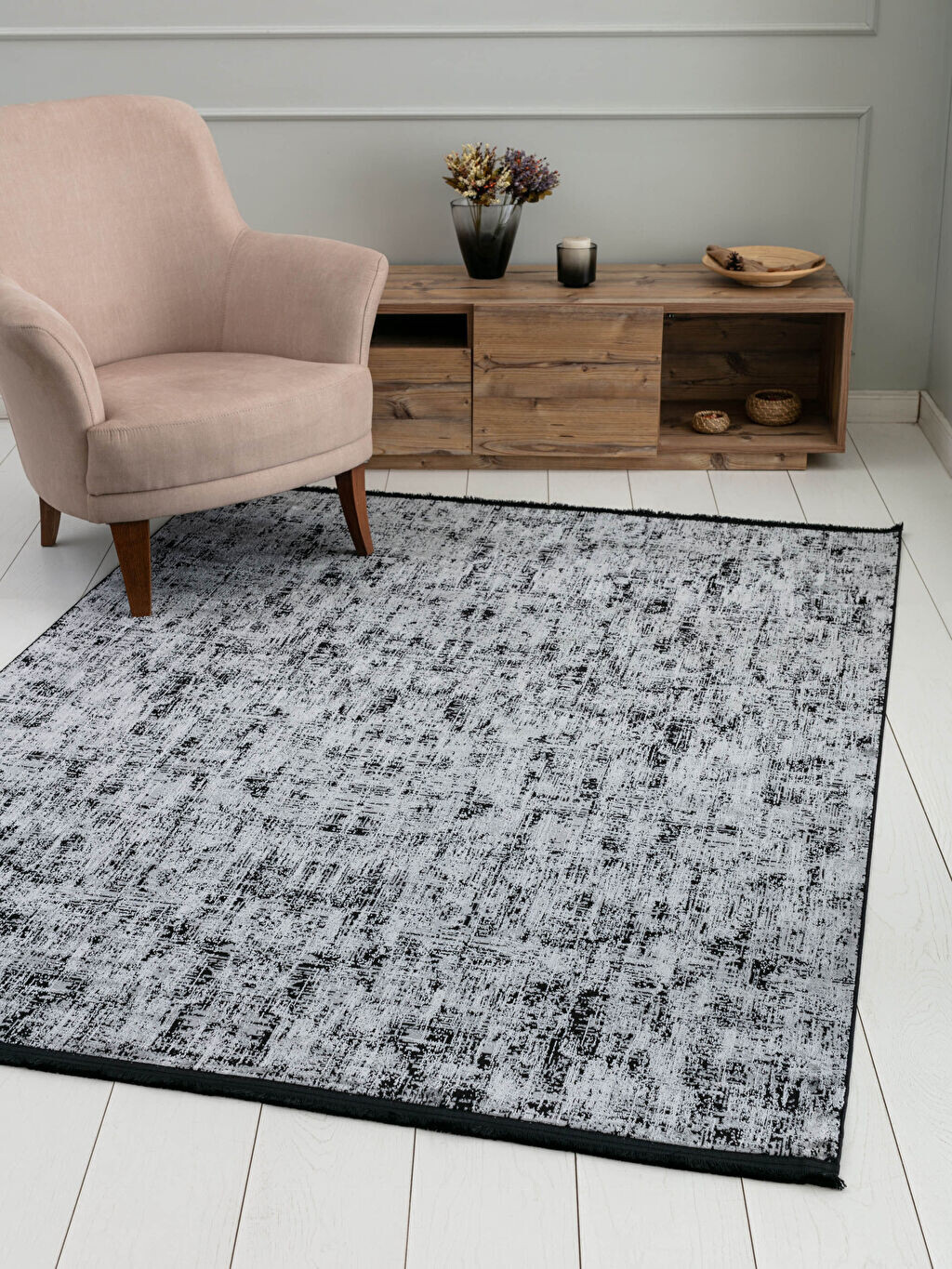 

Узорчатый ковер с бахромой 160x230 см LCW Home
