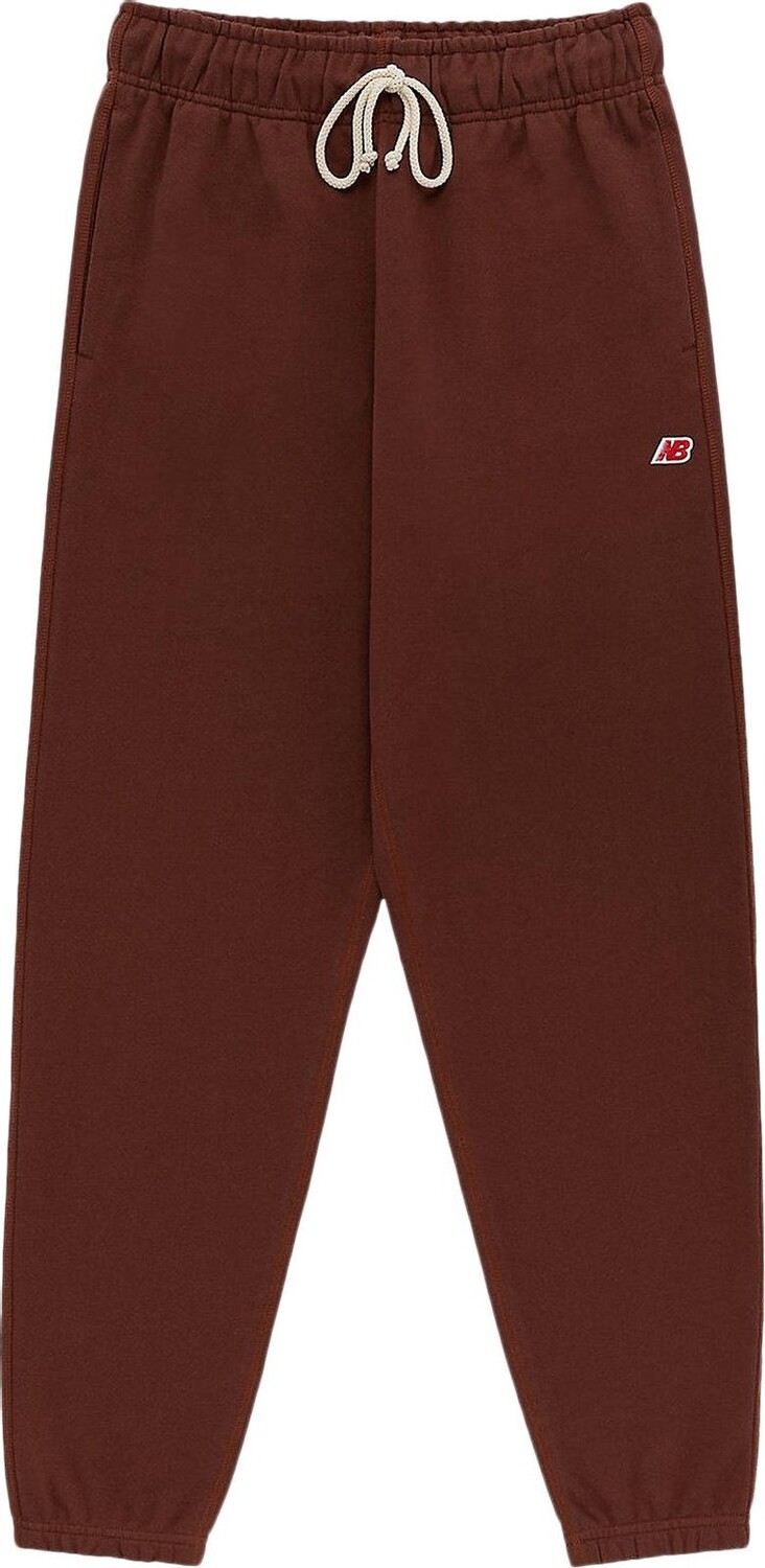 

Спортивные брюки New Balance Core Sweatpants 'Rich Oak', красный