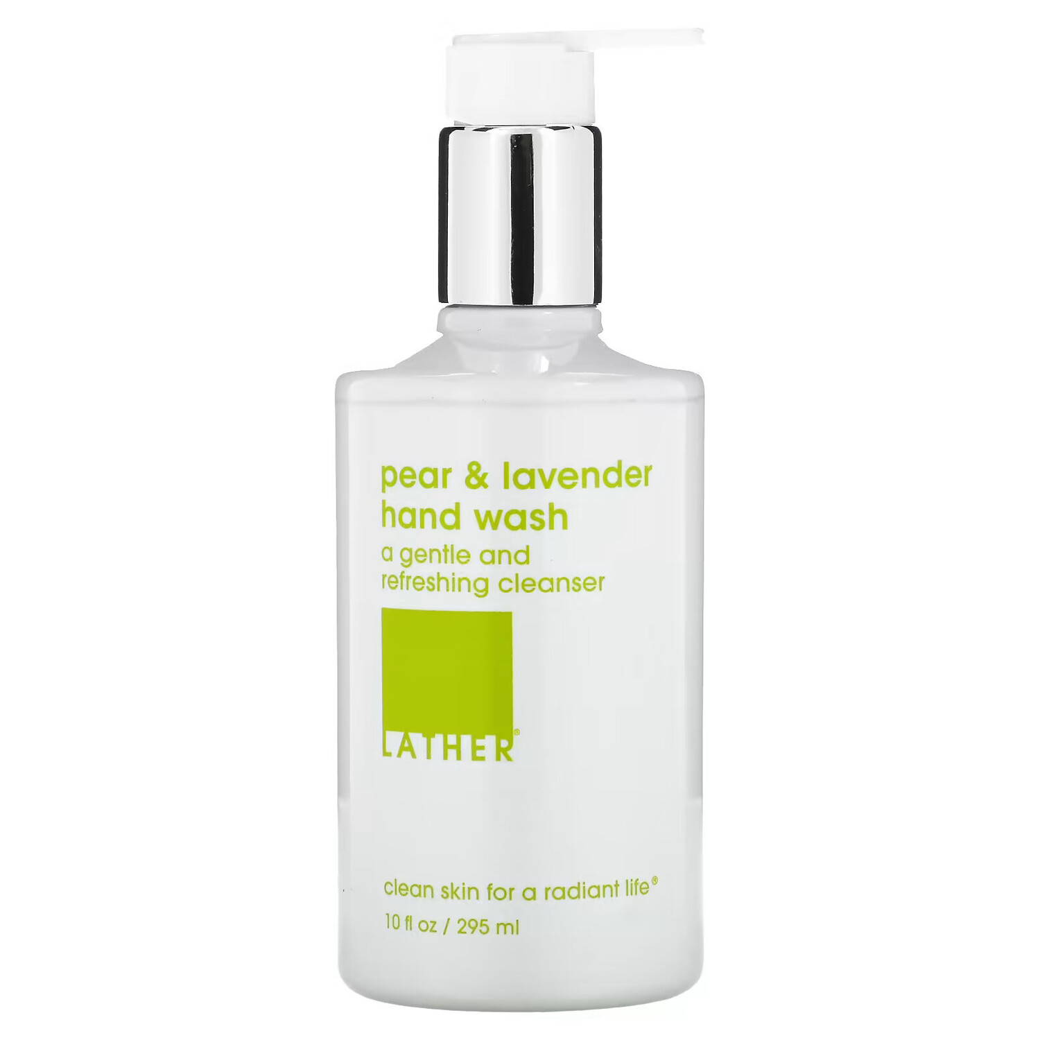 

Lather, средство для мытья рук с грушей и лавандой, 295 мл (10 жидк. унций)