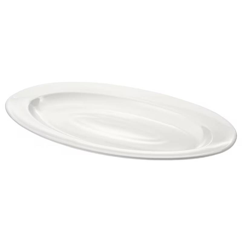 

Тарелка для сервировки Ikea Vardagen 43х28, белый