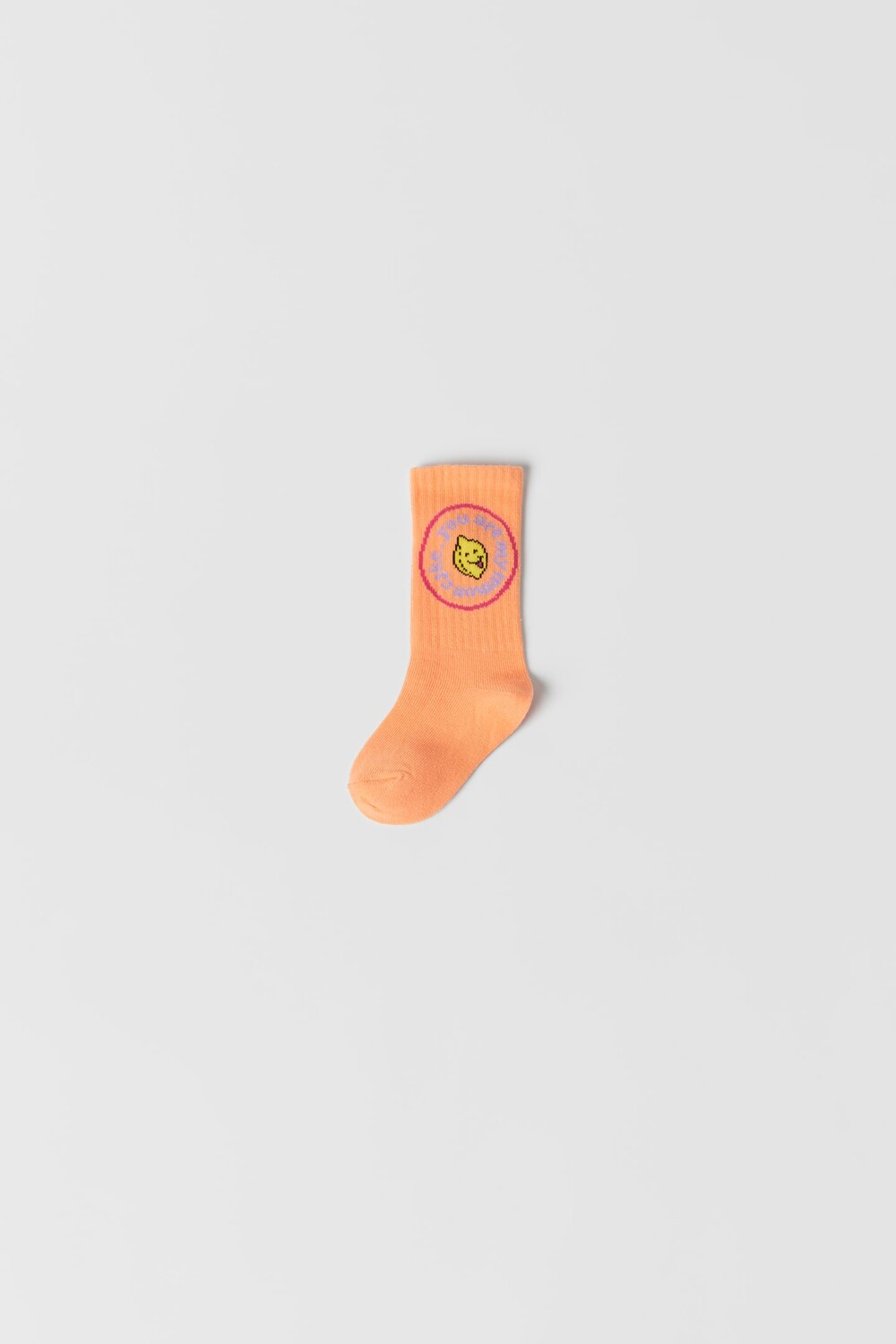 

Носки Baby-lemon intarsia ZARA, апельсин
