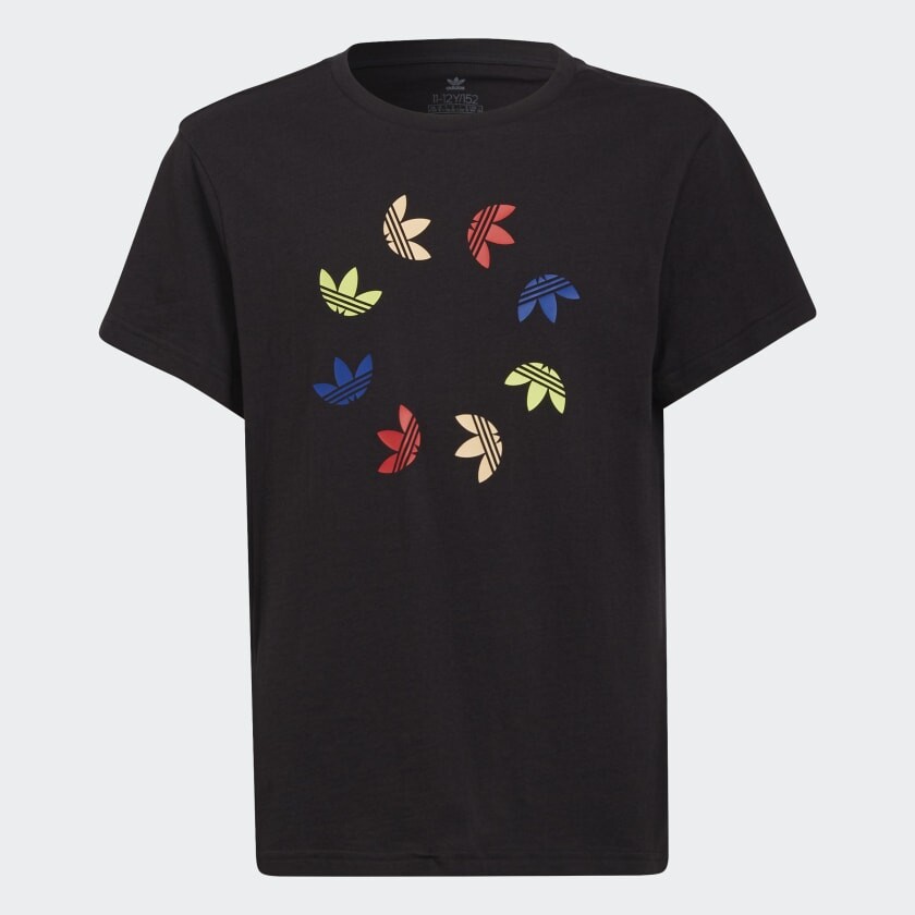 

Футболка adidas Adicolor, черный/мультиколор