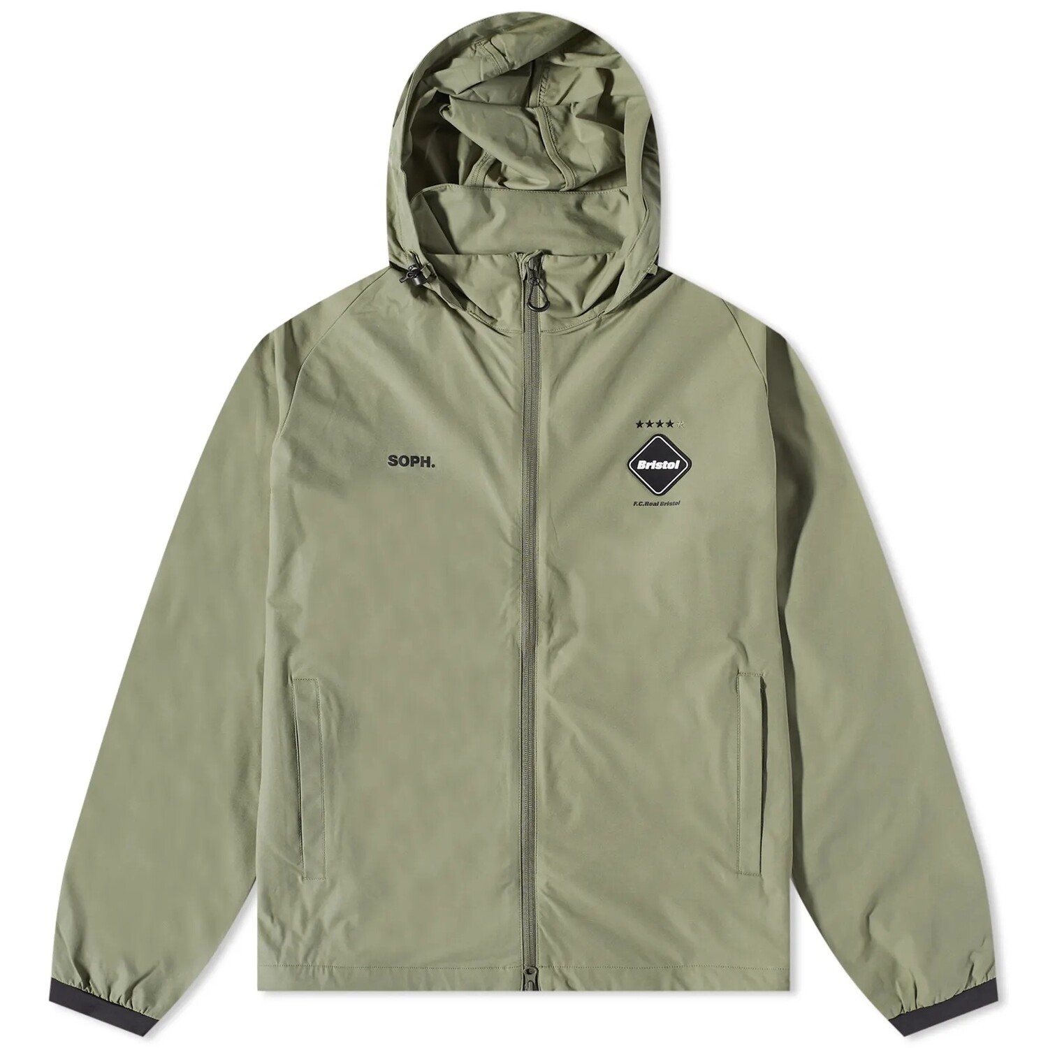 

Куртка Sophnet. Fc Real Bristol Stretch Lightweight, хаки