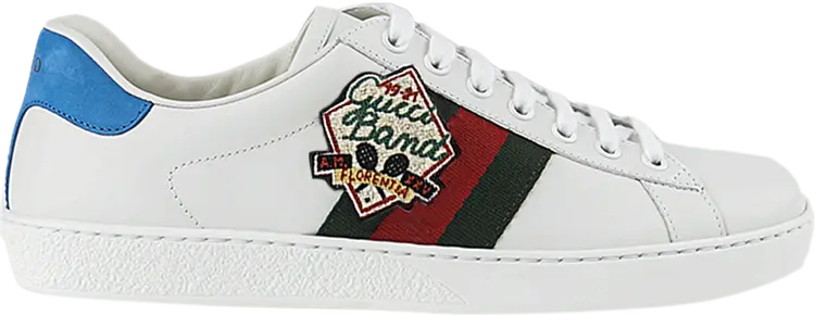 

Кроссовки Gucci Ace Gucci Band Patch, белый