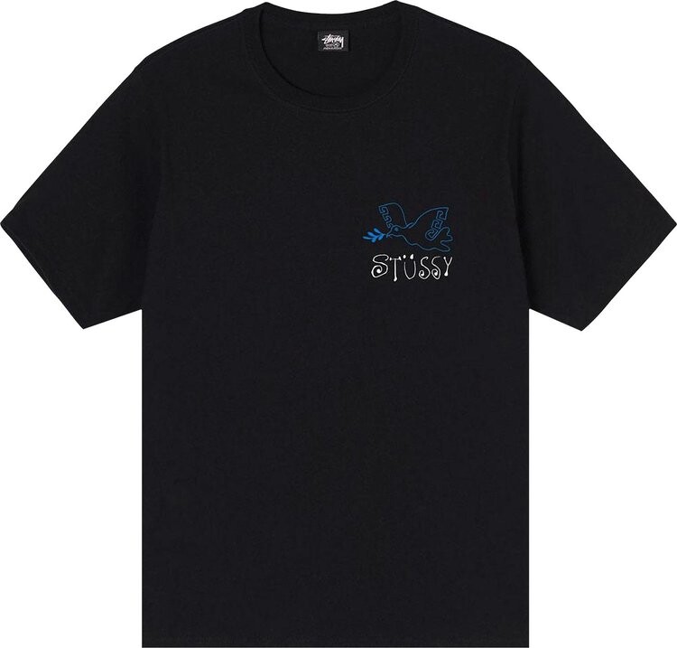 

Футболка Stussy Change Of Season Tee 'Black', черный
