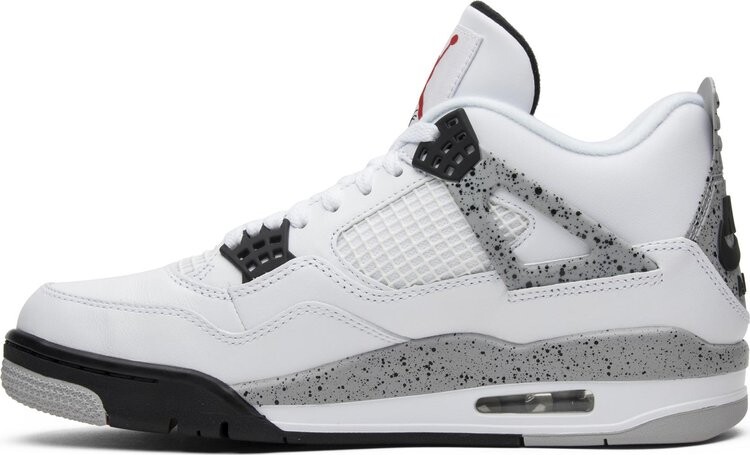 Air jordan iv store white cement