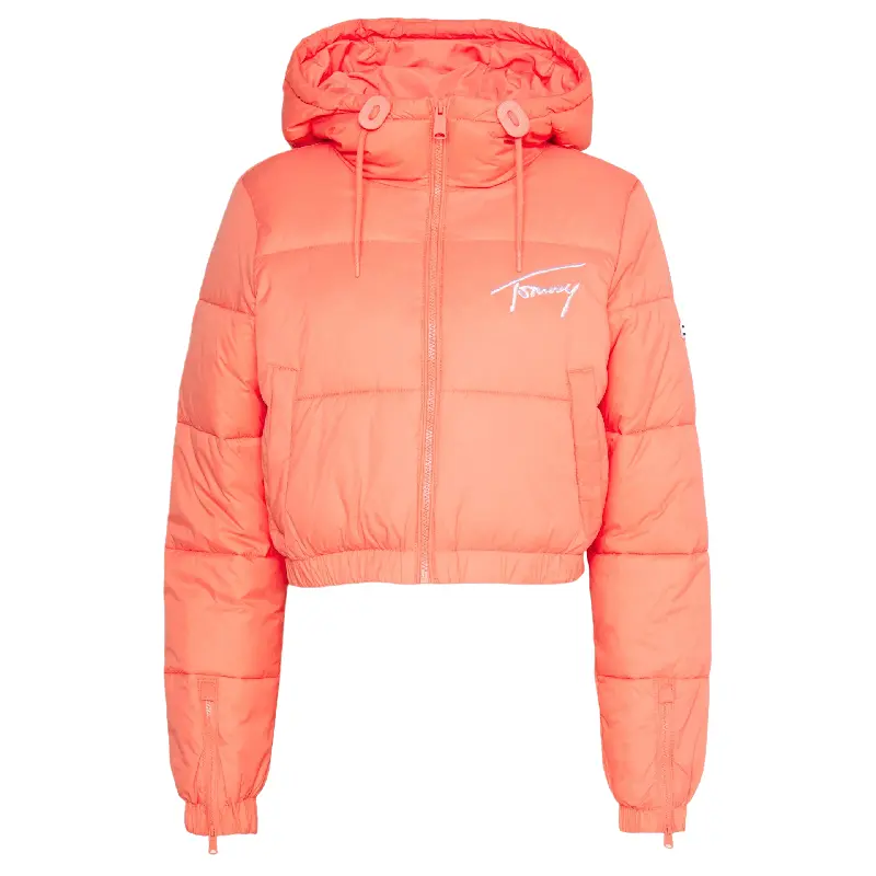 

Куртка утепленная Tommy Jeans Tech pop, персиковый
