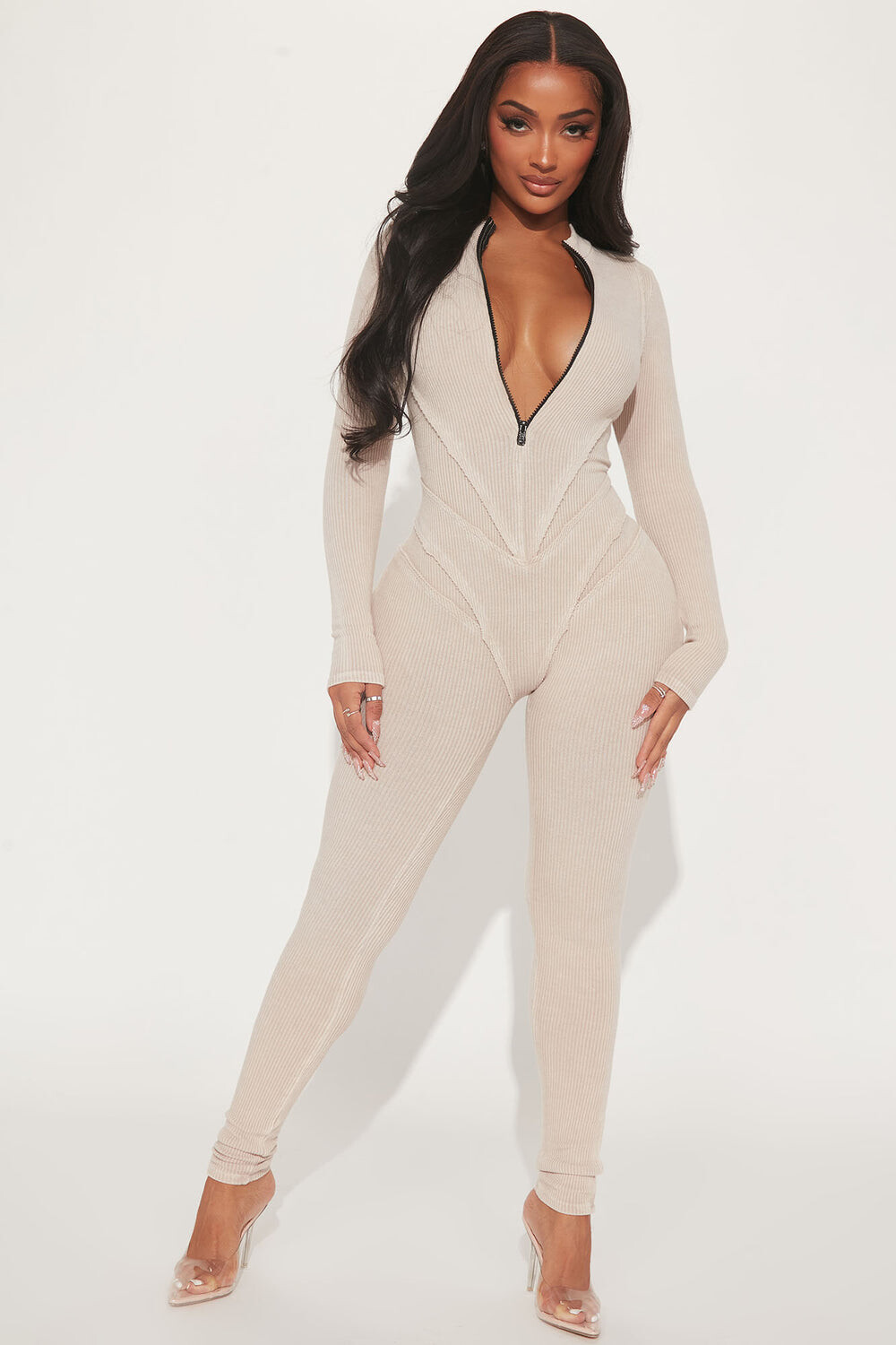 

Комбинезон Fashion Nova GD3590, песочный