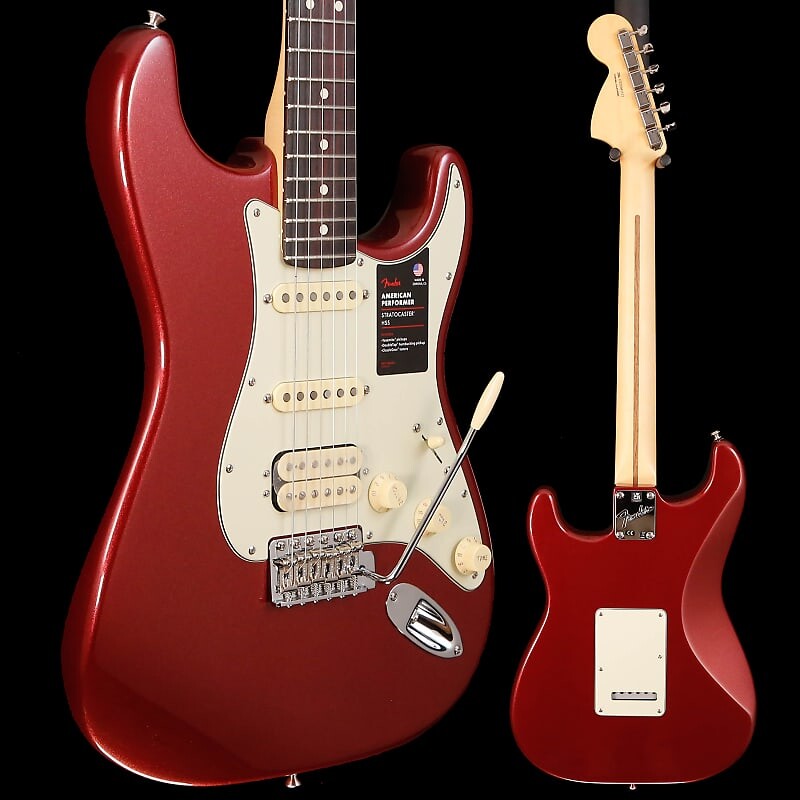 

Fender American Performer Strat HSS, палисандр Fb, баклажан 8 фунтов 5,2 унции American Performer Strat HSS, Rosewood Fb, Aubergine