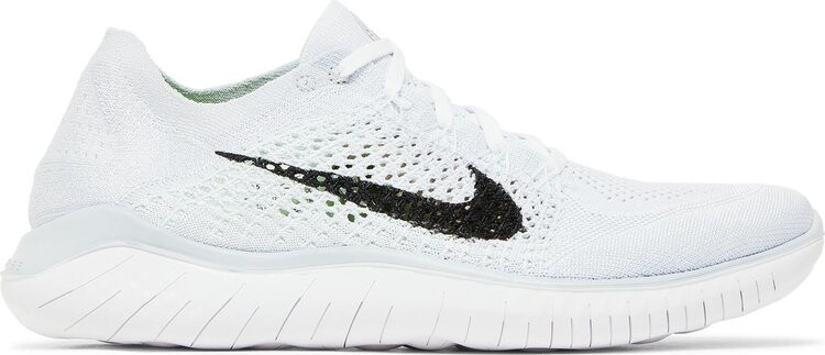 Nike free on sale rn flyknit platinum