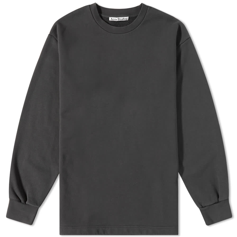 

Толстовка Acne Studios Fin Circus Logo Crew Sweat, Серый