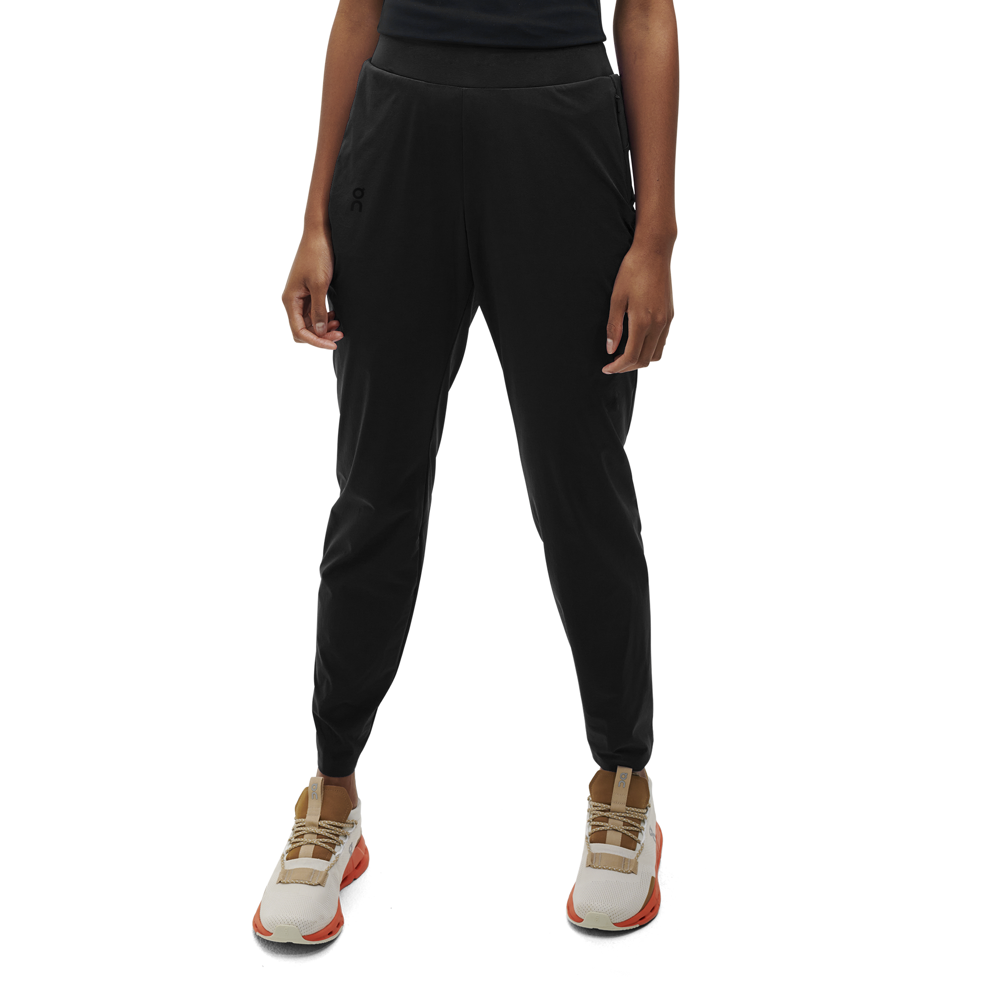 Спортивные брюки On Running Lightweight, черный спортивные брюки on running women s темно коричневый черный