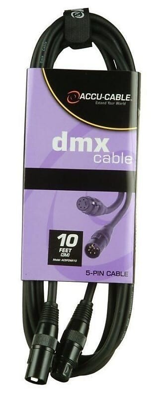 

5-контактный кабель DMX для американского диджея — 50 футов American DJ 5-Pin DMX Cable - 50 Foot