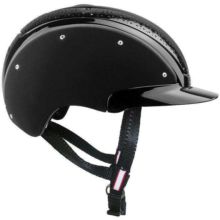 Шлем Casco Prestige Air 2 для верховой езды, черный шлем для верховой езды младшего возраста классический британский защитный шлем с бриллиантами бархатный дышащий шлем