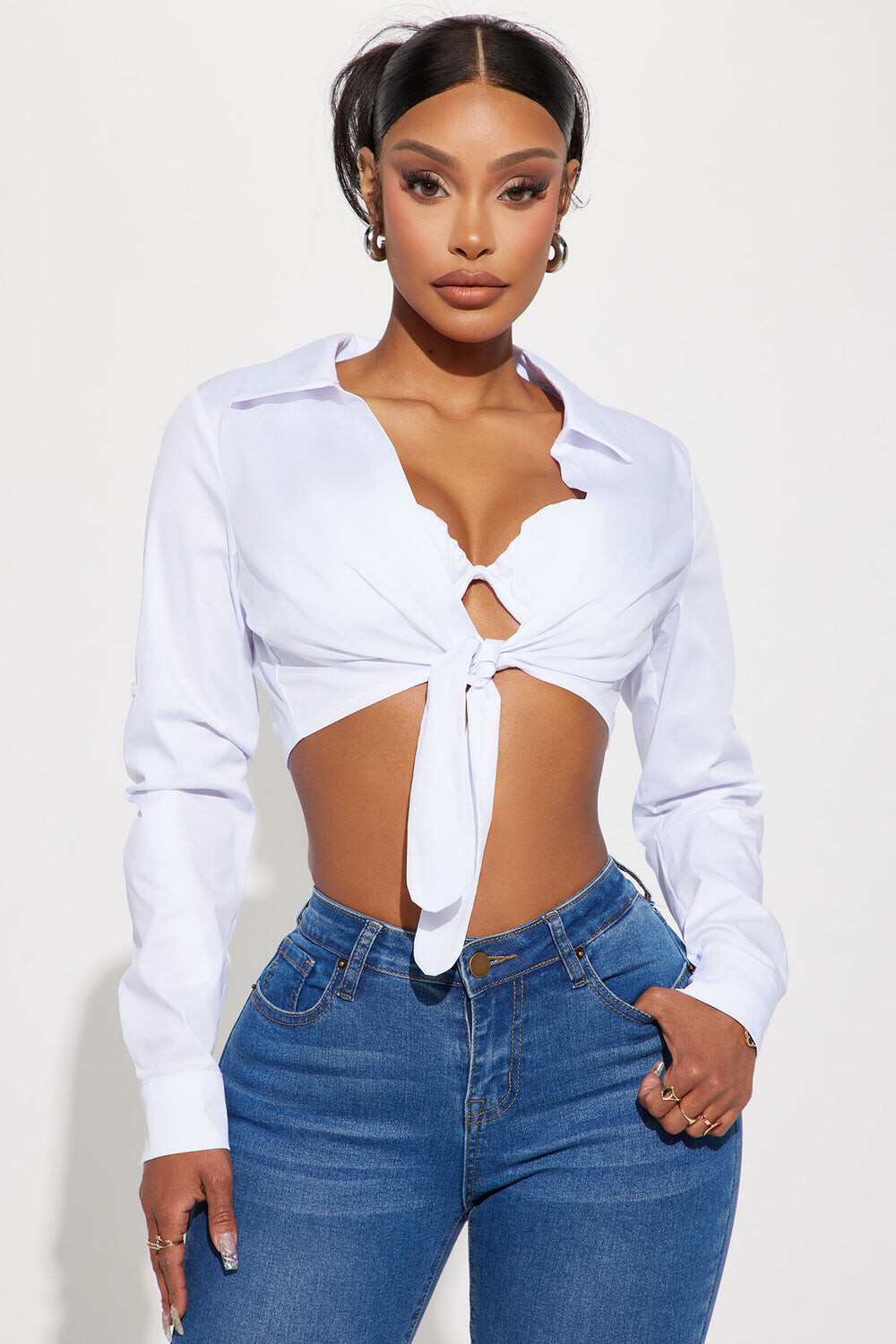 

Топ Fashion Nova T2328FN, белый