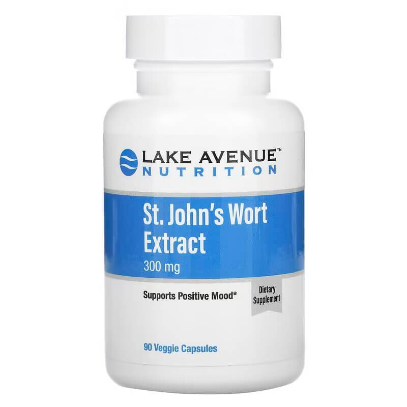 

Экстракт зверобоя Lake Avenue Nutrition 300 мг, 90 капсул