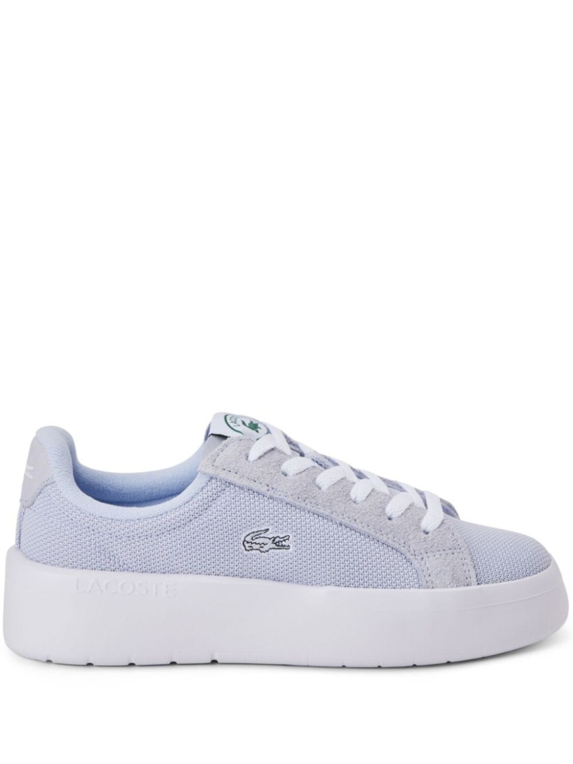 

Lacoste кроссовки с вышитым логотипом, синий